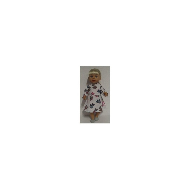 jurk vossen baby born 43cm