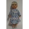 jurk wit vogels baby born 43cm