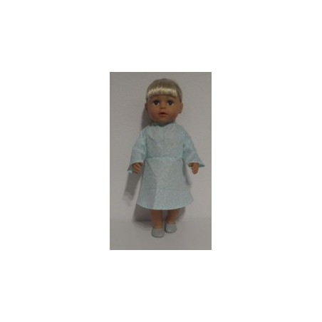 jurk mint bloemen baby born 43cm