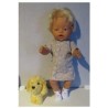 rok setje bruin geruit baby born 43cm