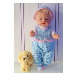 gehaakt setje baby born  43cm