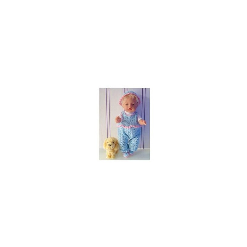 gehaakt setje baby born  43cm