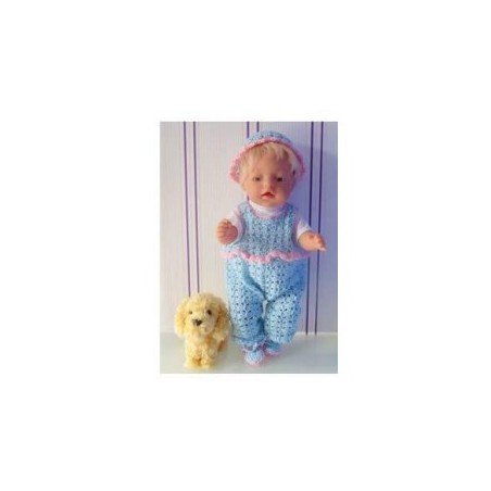 gehaakt setje baby born  43cm