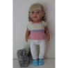 gehaakt setje baby born  43cm