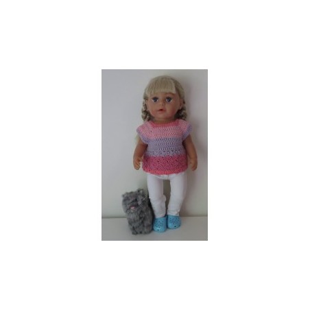 gehaakt setje baby born  43cm