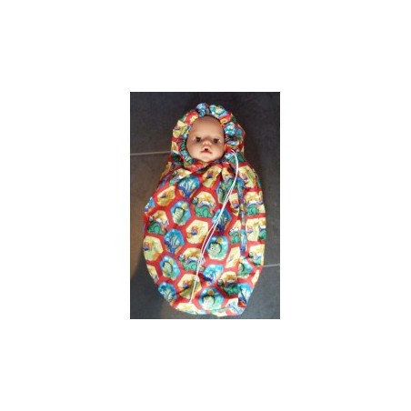 mummyzak rood dino's baby born 43cm