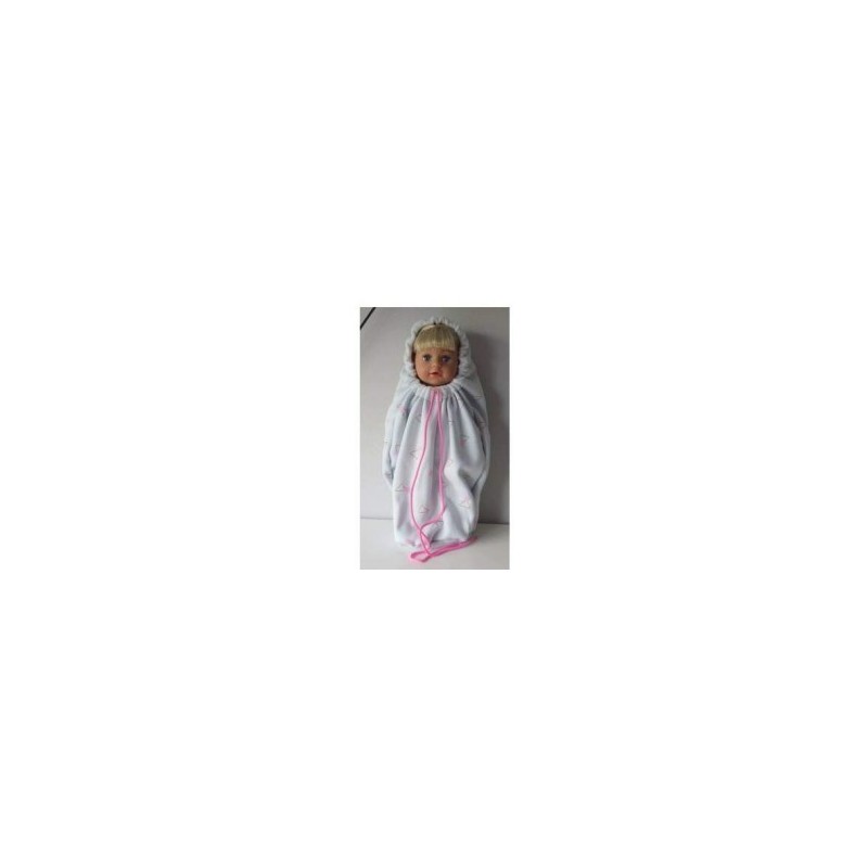 mummyzak blauw baby born 43cm