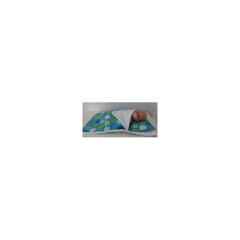 campingslaapzak blauw baby born 43cm