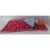 campingslaapzak rood uilen baby born 43cm