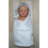 omslagdoek met hello kitty stippen baby born 43cm