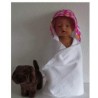 omslagdoek met winnie the pooh baby born 43cm