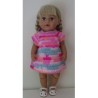 gehaakte jurk baby born 43cm