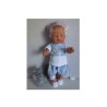 liefbroek setje blauw matroeska baby born 43cm