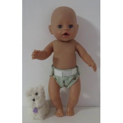 luier regenboog baby born 43cm