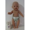 luier regenboog baby born 43cm