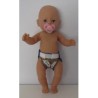 luier bruin baby born 43cm