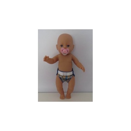 luier blauw piraten baby born 43cm