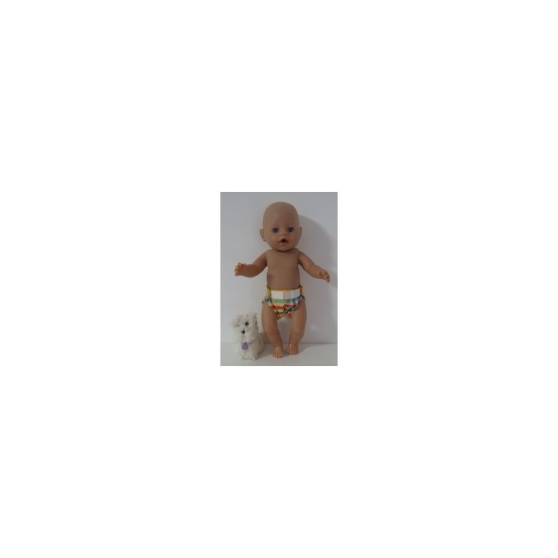 luier geel geruit baby born 43cm
