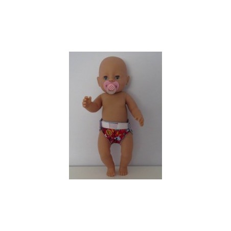 luier rood piraten baby born 43cm