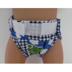 luier blauw dieren baby born 43cm