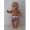 luier paars meisje baby born 43cm