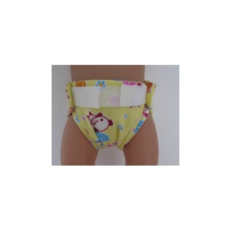 luier geel panda baby born 43cm