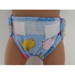luier blauw dieren baby born 43cm