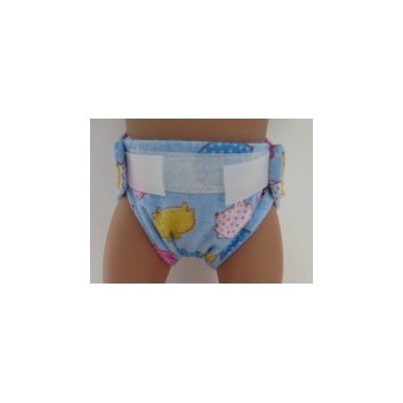 luier blauw dieren baby born 43cm