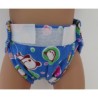 luier donker blauw panda baby born 43cm