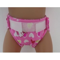 luier roze hello kitty baby born 43cm