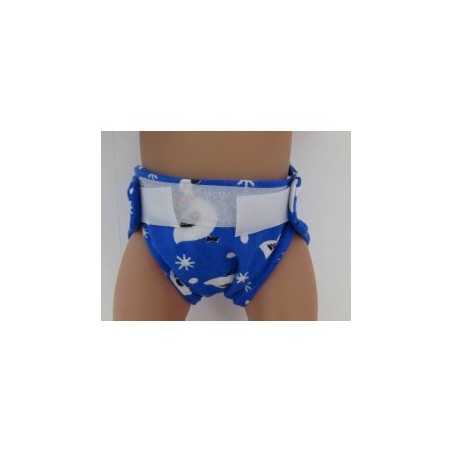luier blauw ganzen baby born 43cm