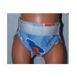 luier blauw elmo baby born 43cm