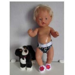 luier racewagens baby born 43cm