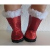 glitter laarzen rood baby born 43cm