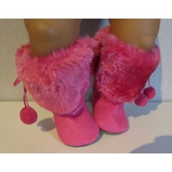 hard roze laarzen baby born 43cm