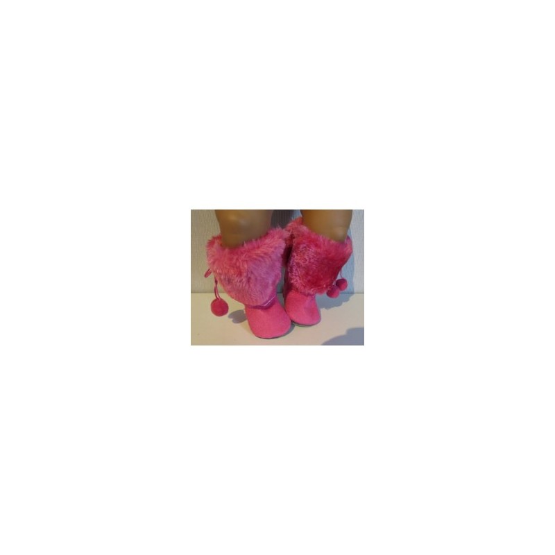 hard roze laarzen baby born 43cm