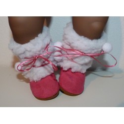 laarzen midden roze baby born 43cm