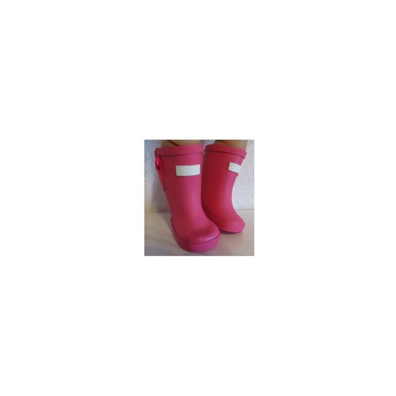 regenlaarzen hard roze baby born 43cm