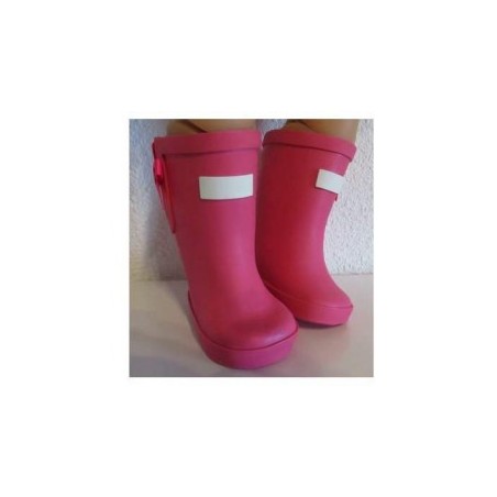 regenlaarzen hard roze baby born 43cm