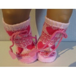 estland laarzen roze baby born 43cm