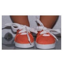 zomer sneakers oranje baby born 43cm