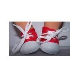 sneakers rood baby born 43cm