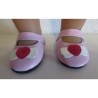schoentjes roze baby born 43cm