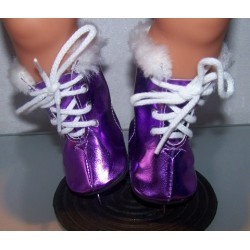 matalic schaatsen paars baby born 43cm