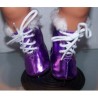 matalic schaatsen paars baby born 43cm