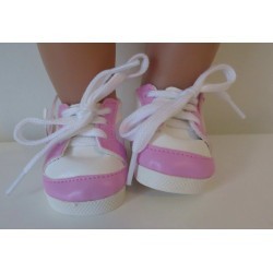 sportschoentjes roze baby born 43cm