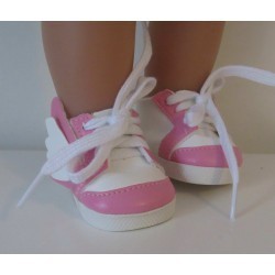 sportschoentjes roze baby born 43cm