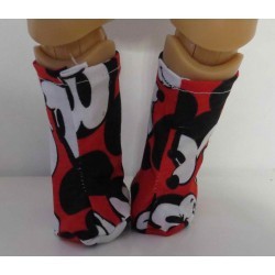 stoffen laarzen mickey mouse baby born 43cm