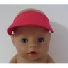 zonneklep rood baby born 43cm