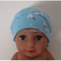 mutsje blauw eenhoorns baby born 43cm